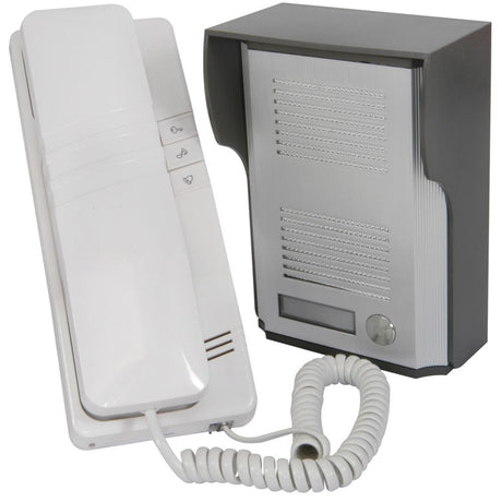 Wire Door Phone System with Lock Function & Weatherproof Outdoor Unit