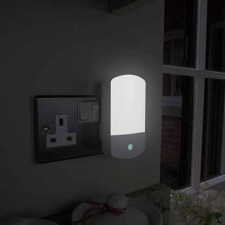 Wireless Doorbell with White LED Night Light 