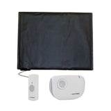 Wireless Pressure Mat Alarm Pad with Portable Receiver & Strobe – 175m Range