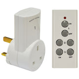 Wireless Remote Control 13A Plug-In Socket – 1 Pack