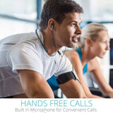 i-Star Bluetooth Neckband Noise Cancelling & Water-Resistant Earphones with Magnetic Buds