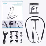i-Star Bluetooth Neckband Noise Cancelling & Water-Resistant Earphones with Magnetic Buds